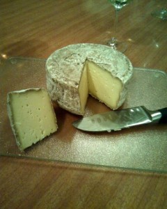 First cheese wedge of NJ cheese